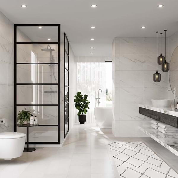 Levanto Marble Paneele in Fliesenoptik