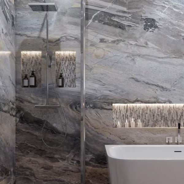 Cappuccino Stone Badezimmer Wand Paneele Classic kollektion