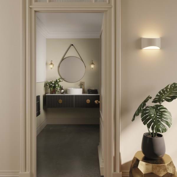 Sage Green Badezimmer-Wandpaneele